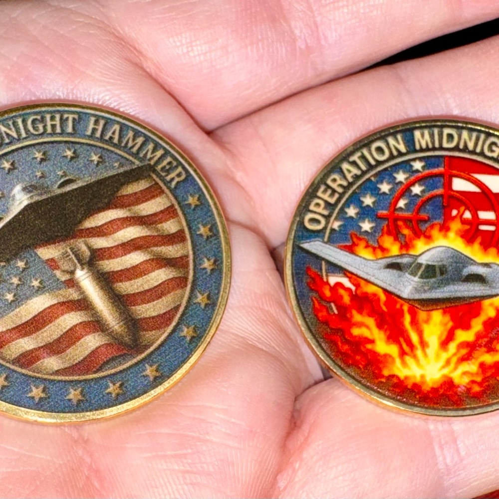 Operation Midnight Challenge Coins